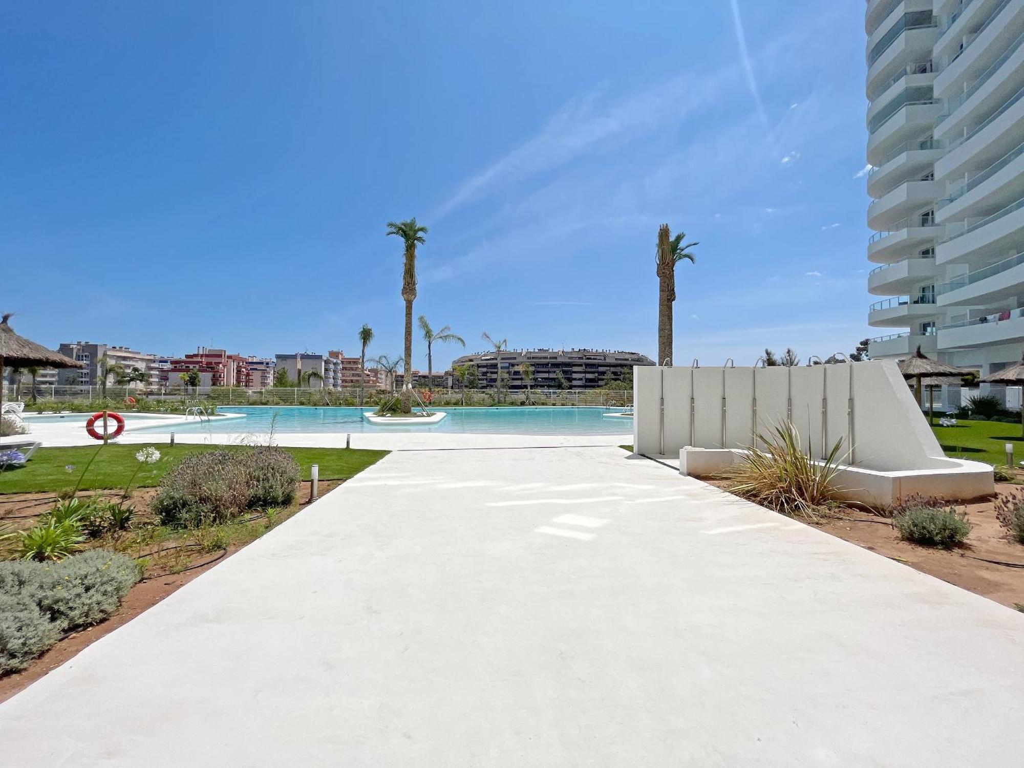 Global Properties, Apartamento Con Vistas Al Mar, 2 Terrazas Y Piscina En Canet D'En Berenguer Luaran gambar